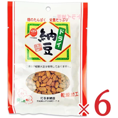 だるま食品　ドライ納豆　梅味