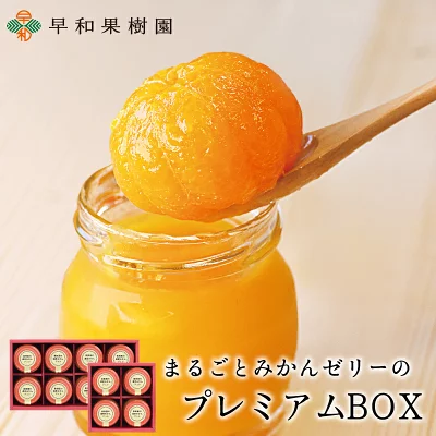 紀州　有田みかん　早和果樹園　まるごとみかんゼリーのプレミアムBOX